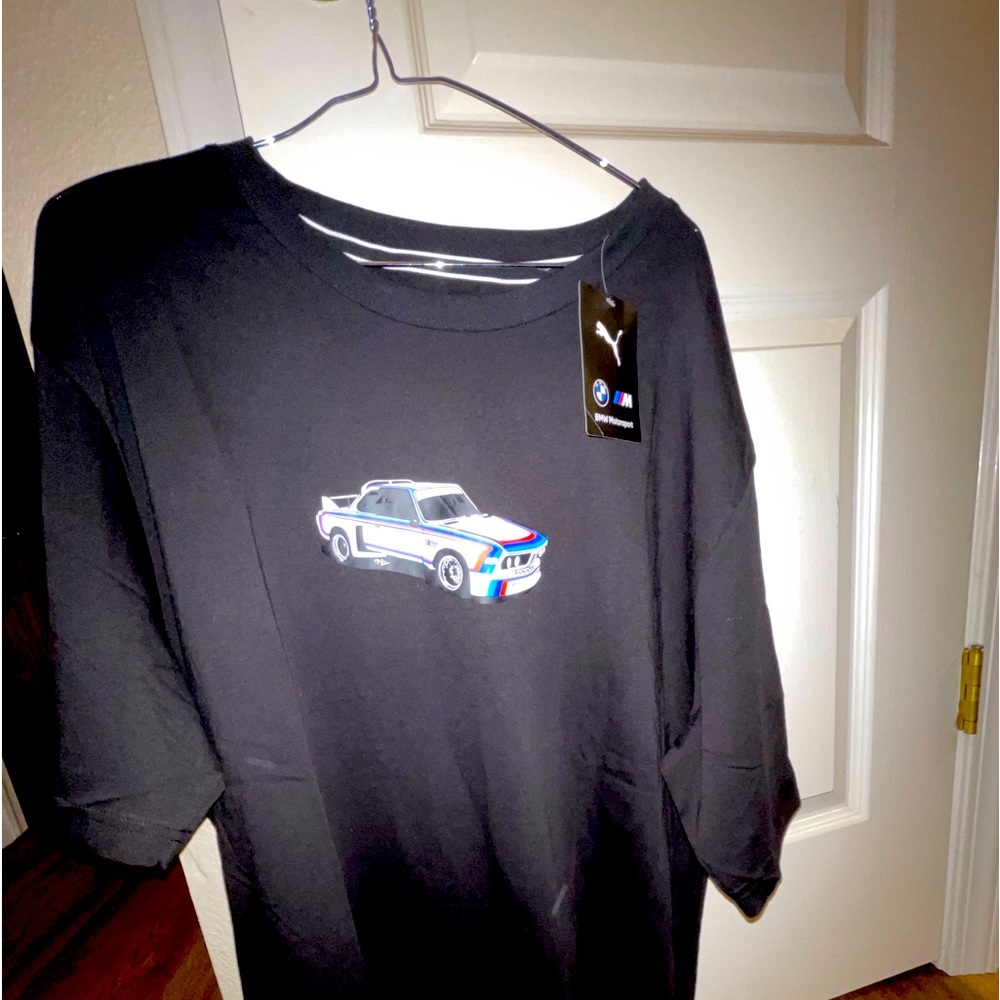 Authentic BMW/ PUMA COLAB t-shirt, never worn limited release